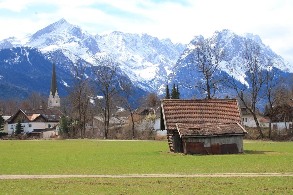 가르미슈파르텐키르헨 Landhaus Alpenblick 아파트 객실 사진